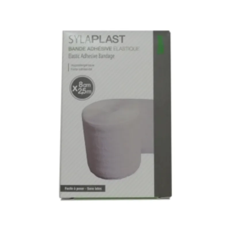 Sylaplast Bande Adhesive Elastique 8cm x 2.5cm –  | Parasativa Maroc