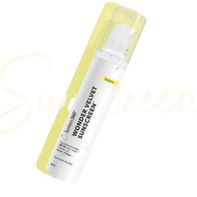 System 360 Wonder Velvet Sunscreen Gel 50 ml –  | Parasativa Maroc