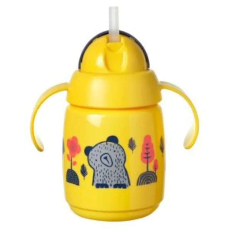 Tommee Tippee Tasse à Paille Super Star 300ml- Jaune –  | Parasativa Maroc