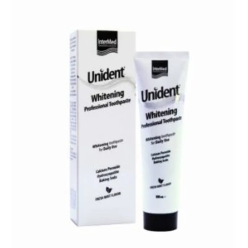 Unident Dentifrice Whitening Professional 100ml –  | Parasativa Maroc