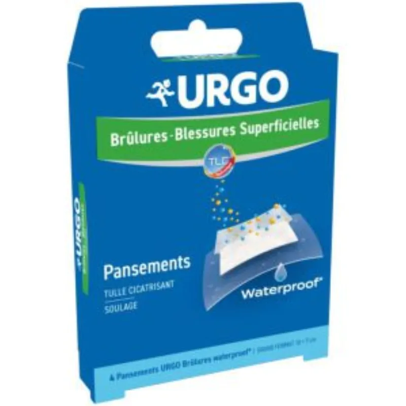 Urgo Brulure 4 Pansement 10x7cm –  | Parasativa Maroc