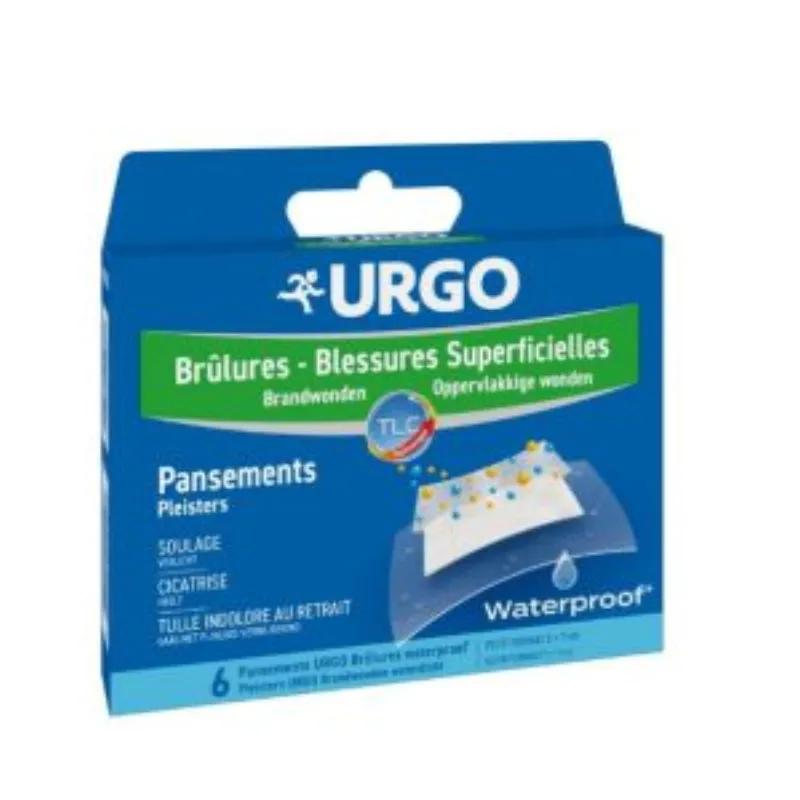 Urgo Brulures Pansement Waterproof 6 Pieces –  | Parasativa Maroc