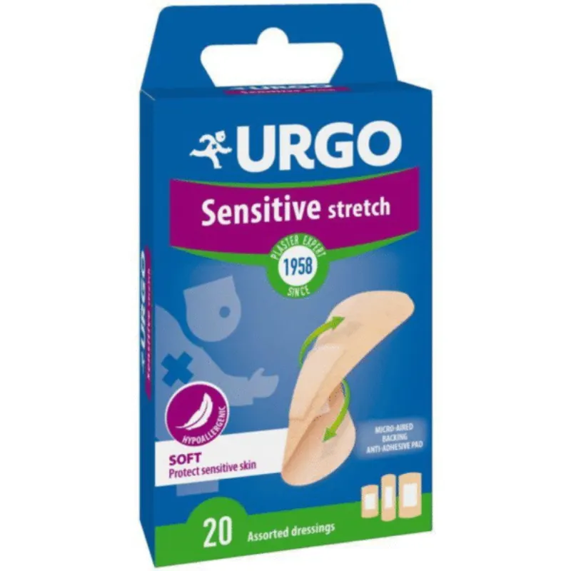 Urgo sensitive 20 Pieces –  | Parasativa Maroc