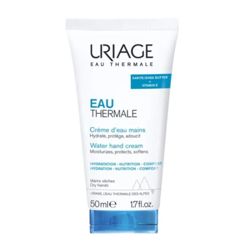 Uriage Eau thermale Creme d’eau Mains 50ml –  | Parasativa Maroc