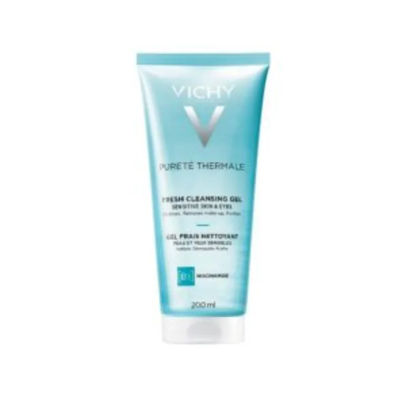 Vichy Pureté Thermale Gel Frais Nettoyant Peau Sensible | 200ml –  | Parasativa Maroc