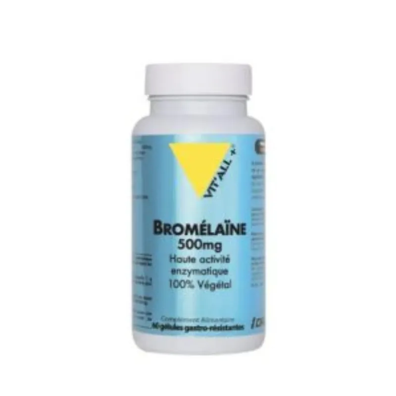 VITALL PLUS BROMELINE 500MG 60 GELULES –  | Parasativa Maroc