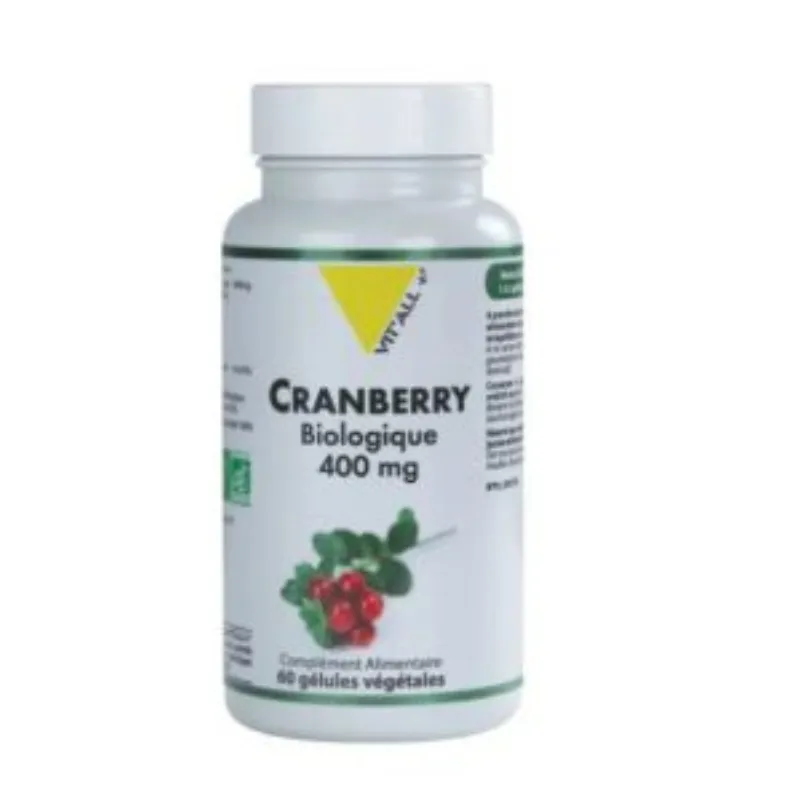 VITALL PLUS CRANBERRY 400MG 30 GELULES –  | Parasativa Maroc