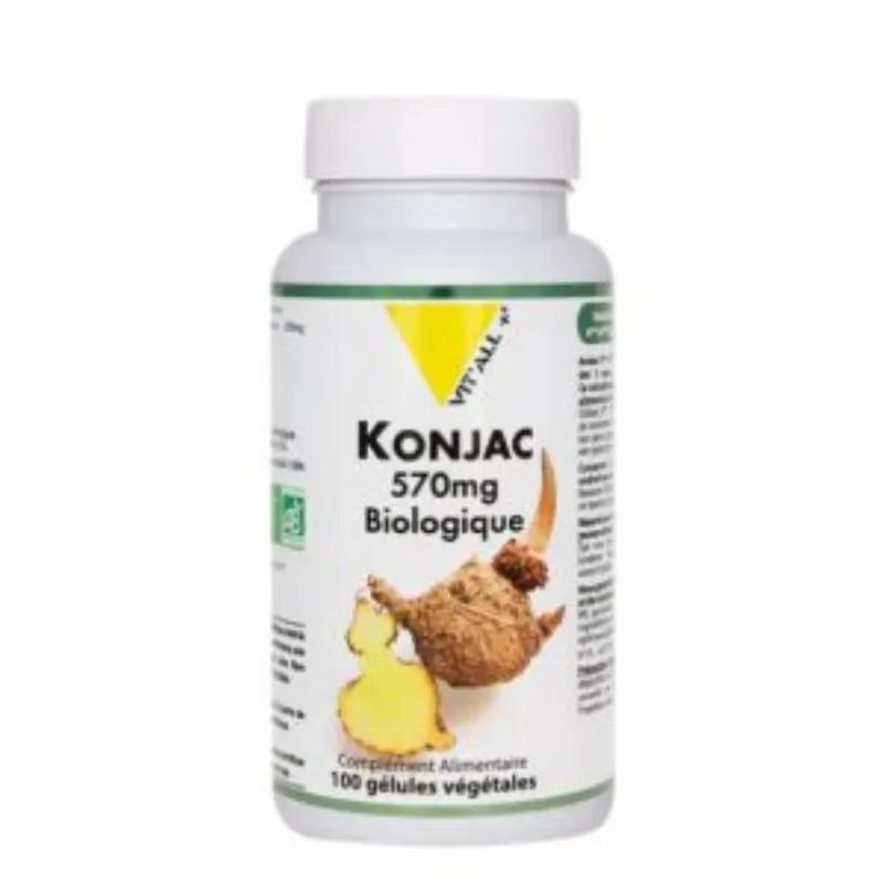 VITALL PLUS KONJAC 570MG 100 GELULES –  | Parasativa Maroc