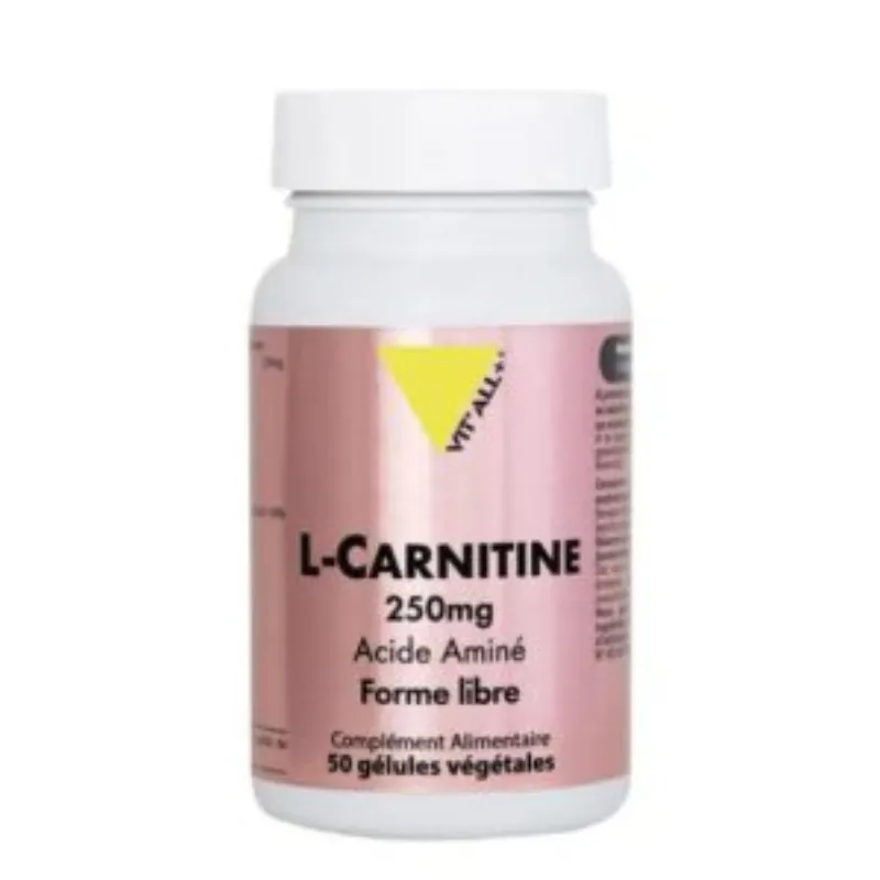 VITALL PLUS L CARNITINE 250MG 50 GELULES –  | Parasativa Maroc