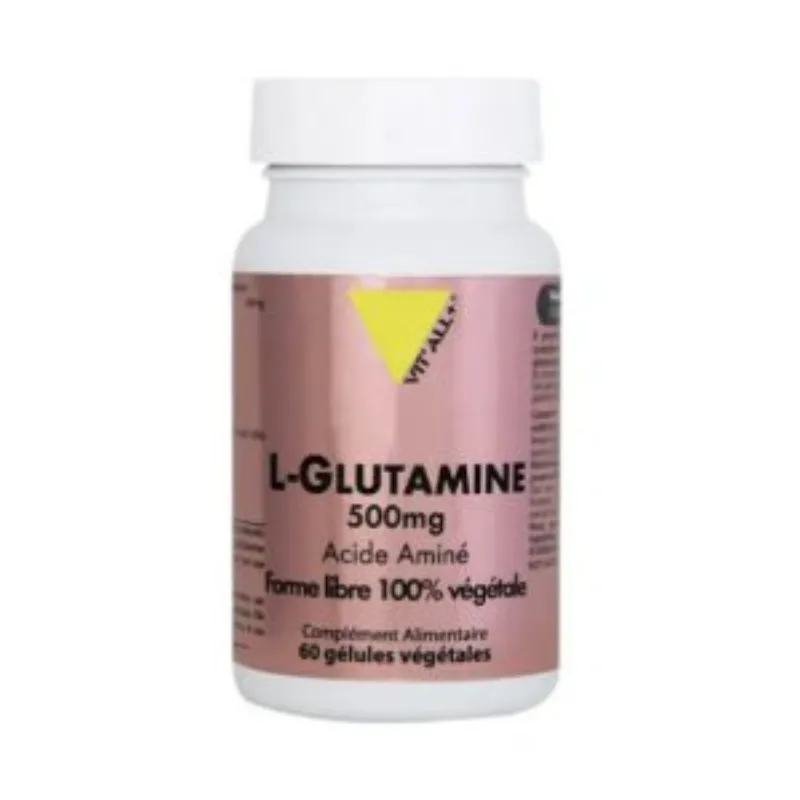 VITALL PLUS L-GLUTAMINE 500MG 60 GELULES –  | Parasativa Maroc