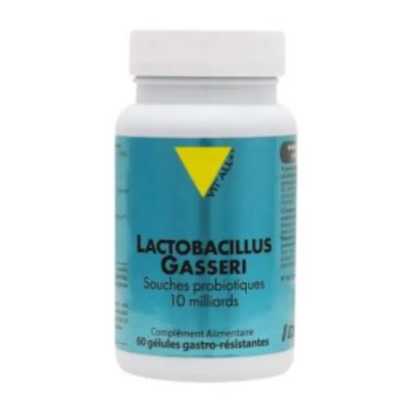 VITALL PLUS LACTOBACILLUS GASSERI 100MG 60 GELULES –  | Parasativa Maroc