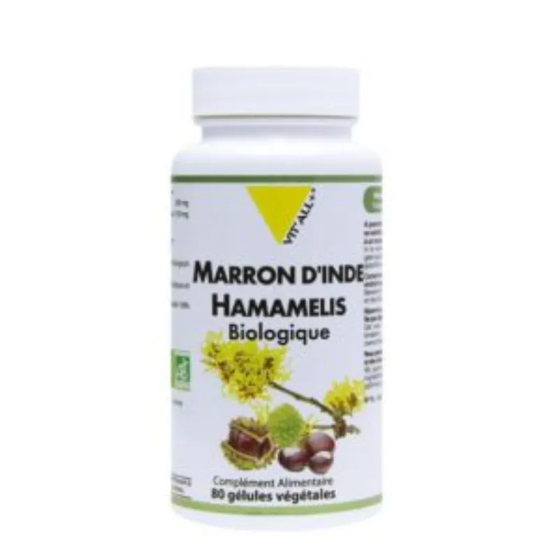 VITALL PLUS MARRON D’INDE HAMAMELIS 80 GELULES –  | Parasativa Maroc