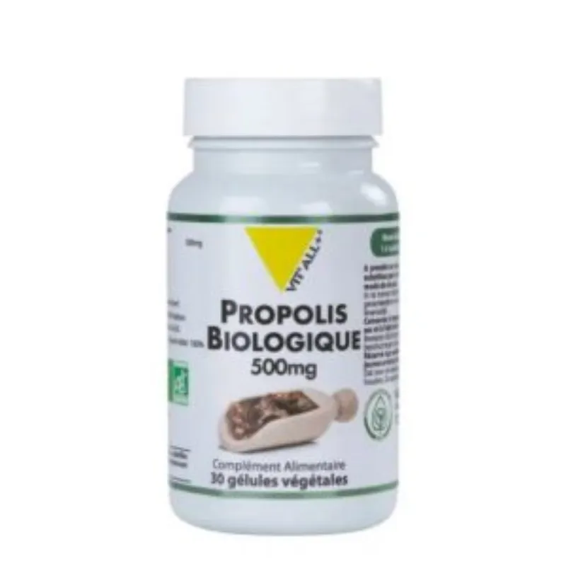 VITALL PLUS PROPOLIS 500MG 30 GELULES –  | Parasativa Maroc