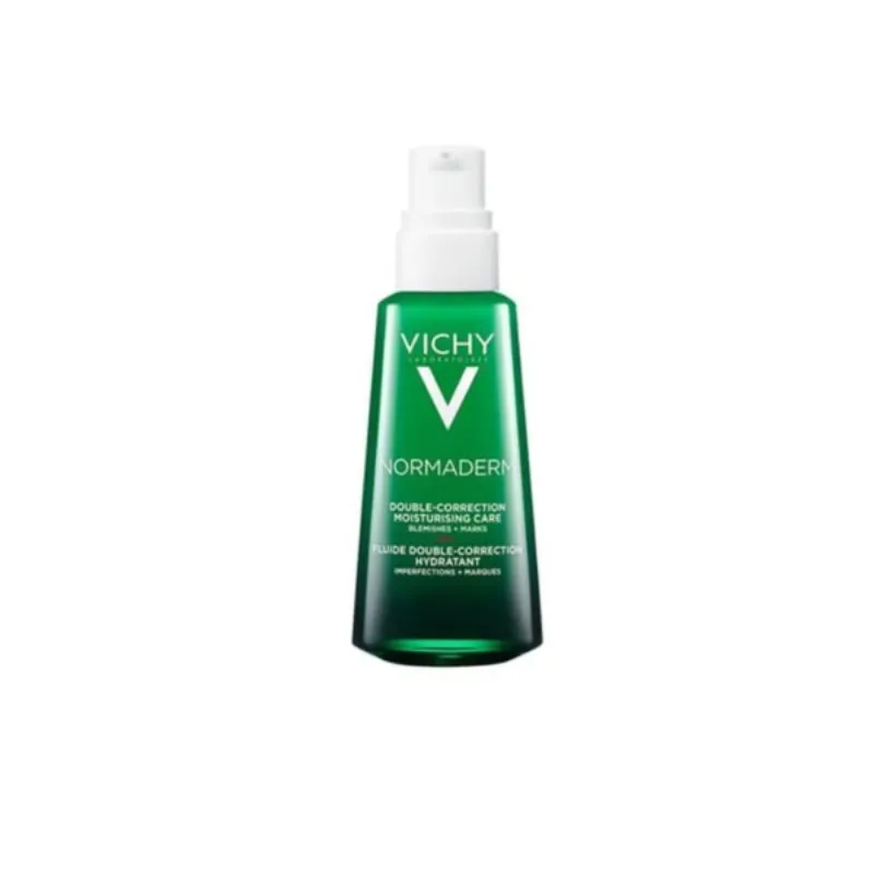 Vichy Normaderm Phytosolution Soin Double Correction Peau Grasse Acnéique | 50ml –  | Parasativa Maroc