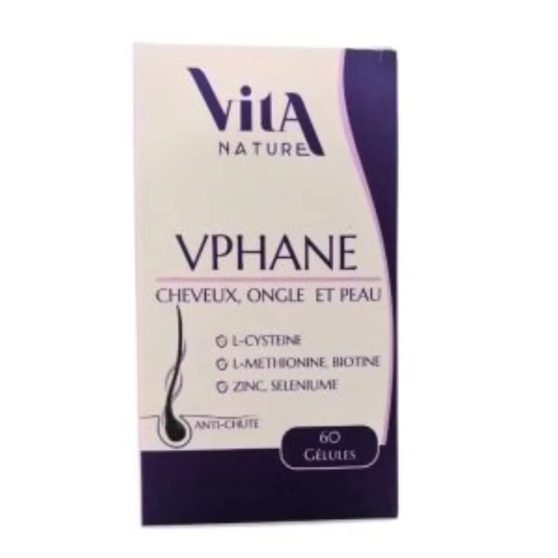 Vita Nature Vphane Anti-Chute 60 Gelules –  | Parasativa Maroc