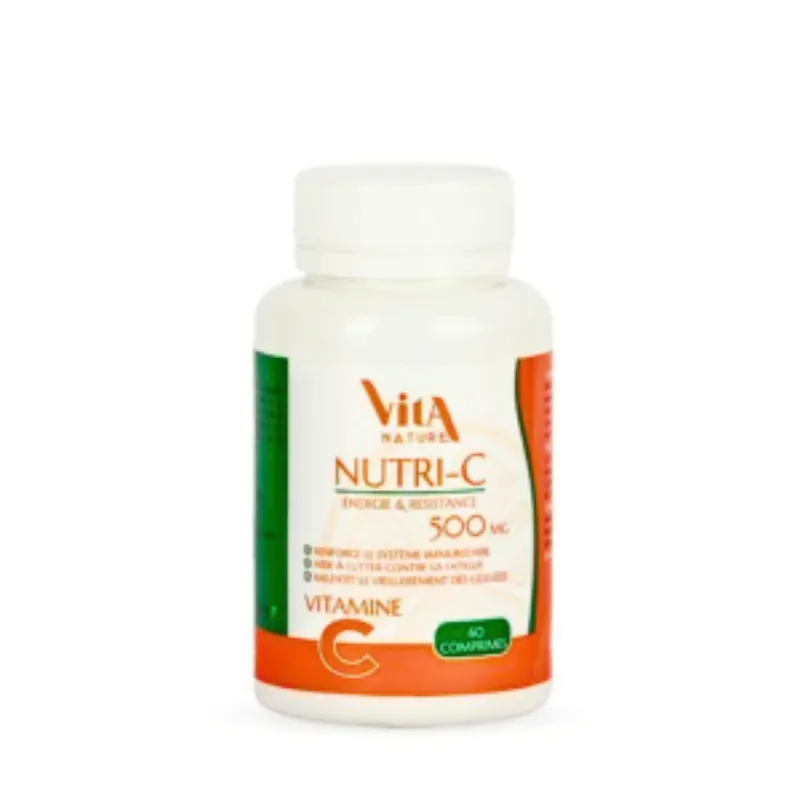 Vita Nature Nutri-C 500mg 60 Comprime –  | Parasativa Maroc