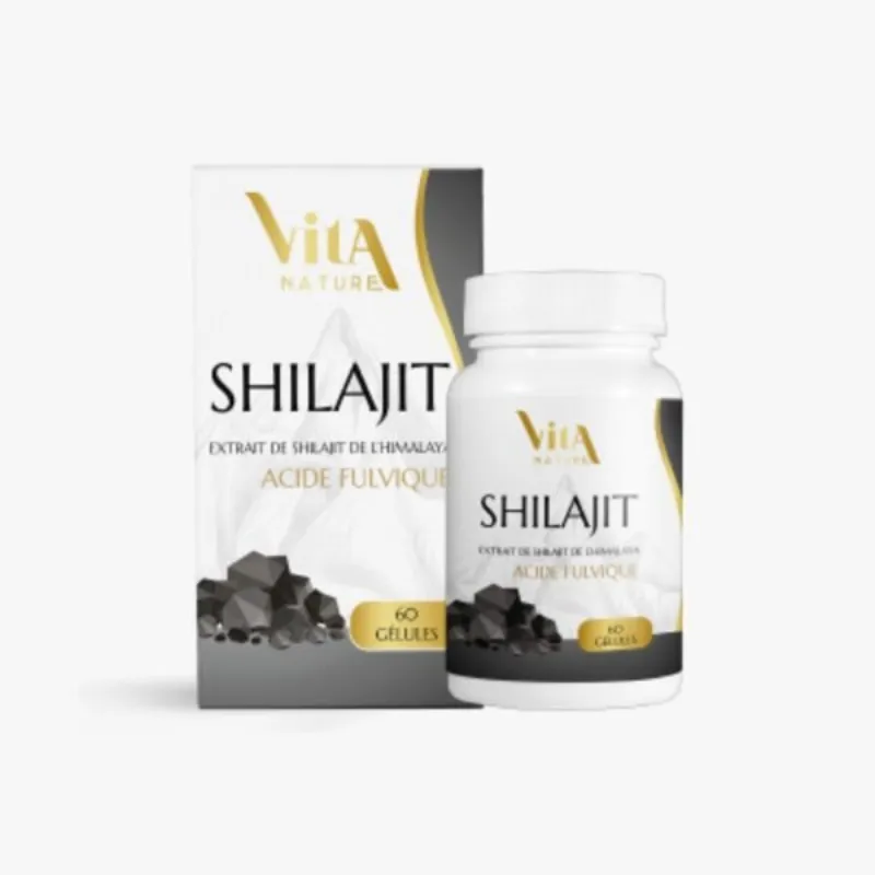 Vita Nature Shilajit 60 Gelules –  | Parasativa Maroc