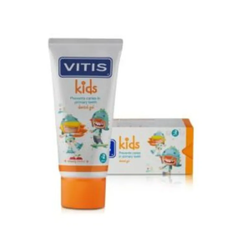 Vitis Dentifrice Gel Kids +2ans 50ml –  | Parasativa Maroc