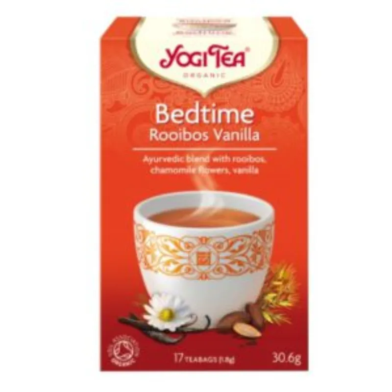 YOGI TEA BONNE NUIT ROOIBOS VANILLE 17 X 2G –  | Parasativa Maroc