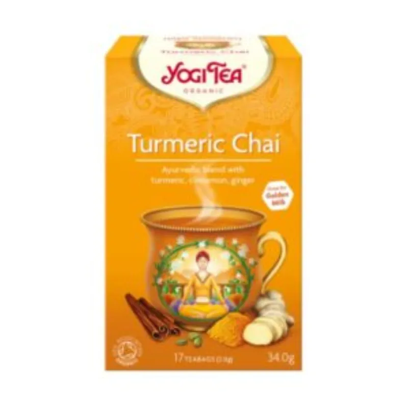 YOGI TEA CHAI CURCUMA 17 X 2G –  | Parasativa Maroc