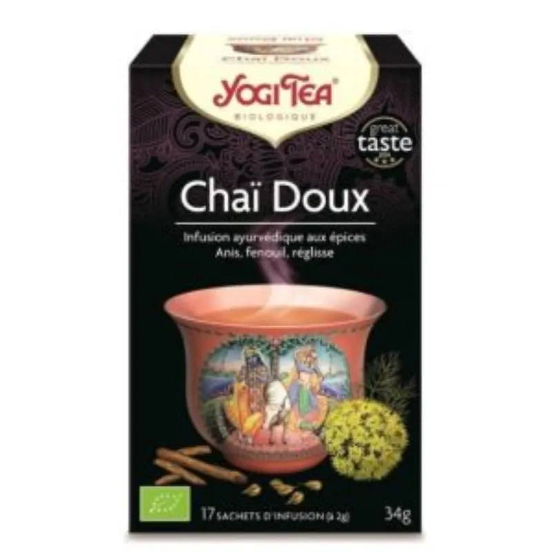 YOGI TEA CHAI DOUX 17 X 2G –  | Parasativa Maroc