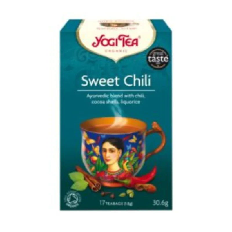 YOGI TEA CHILI DOUX 17 X 2G –  | Parasativa Maroc