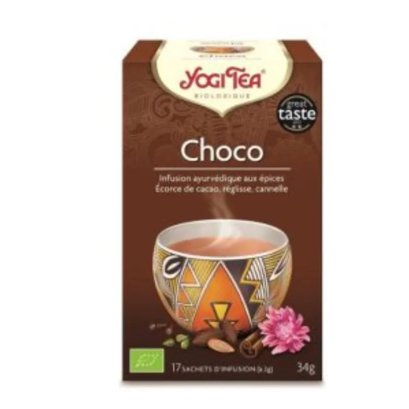 YOGI TEA CHOCO 17 X 2G –  | Parasativa Maroc