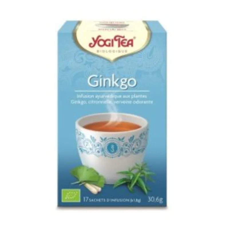 YOGI TEA GINKGO 17 X 2G –  | Parasativa Maroc