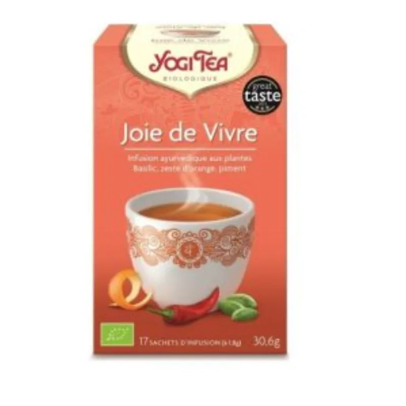 YOGI TEA JOIE DE VIVRE 17 X 2G –  | Parasativa Maroc