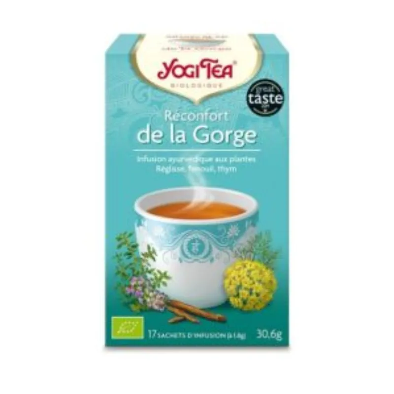 YOGI TEA RECONFORT DE LA GORGE 17 X 2G –  | Parasativa Maroc