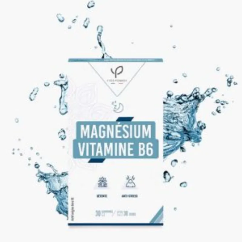 Yves Ponroy Magnésium et vitamine B6 – 30 Comprimes –  | Parasativa Maroc