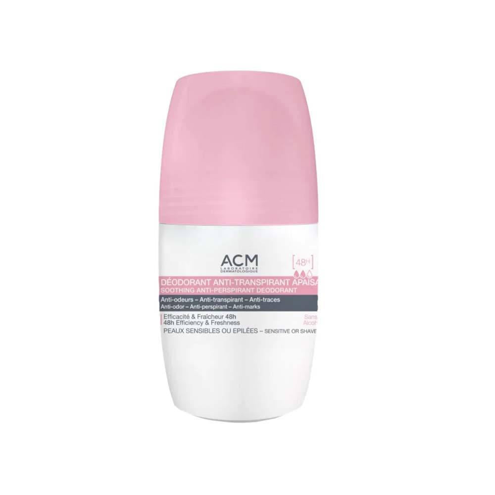 ACM DEODORANT ANTI TRANSPIRANT APAISANT 48H 50ML –  | Parasativa Maroc