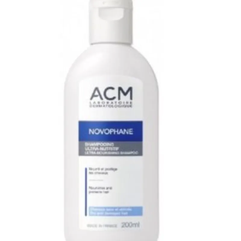 Acm Novophane Shampooing ultra-nutritif – 200 ml –  | Parasativa Maroc