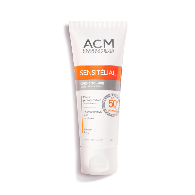 ACM SENSITÉLIAL CRÈME SOLAIRE INVISIBLE-SPF 50+ 40ml –  | Parasativa Maroc