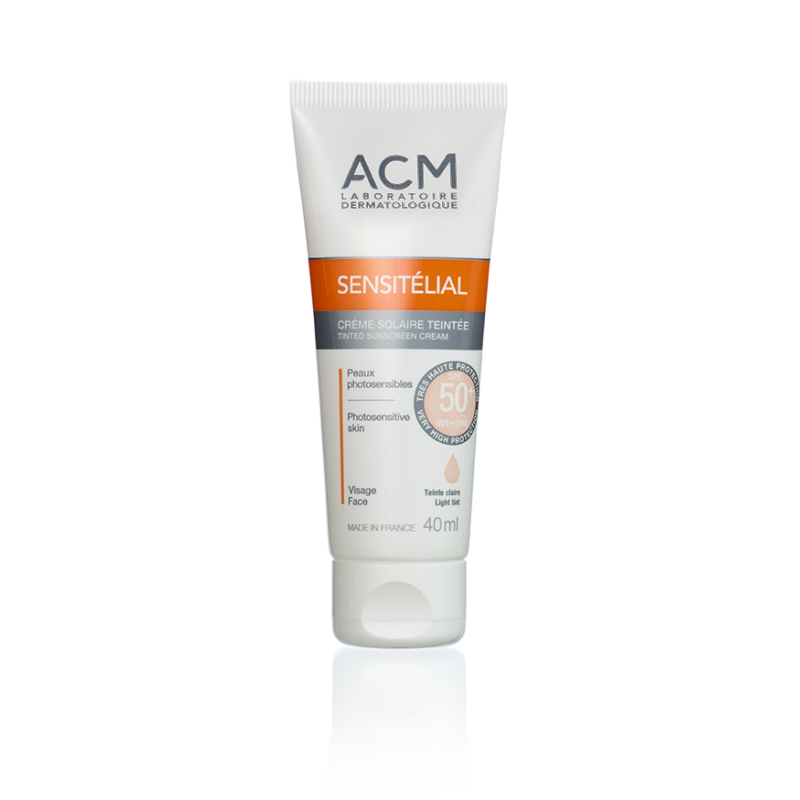 ACM SENSITÉLIAL CRÈME TEINTE CLAIRE SOLAIRE SPF 50+ 40ml –  | Parasativa Maroc