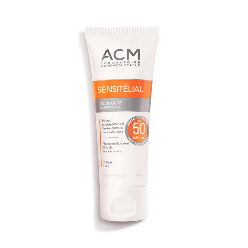 ACM SENSITÉLIAL GEL SOLAIRE SPF 50 40ml –  | Parasativa Maroc