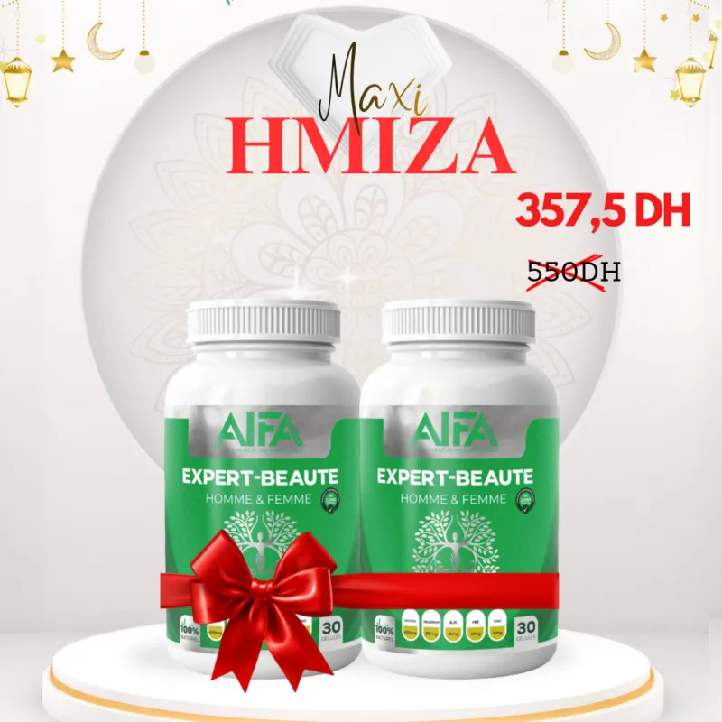 ALFADERM EXPERT BEAUTE 30GELULES – PACK 2 –  | Parasativa Maroc