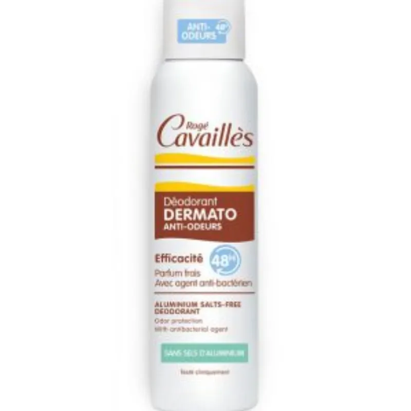 ROGE CAVAILLES DÉO-SOIN DERMATO SPRAY SANS SELS D’ALUMINIUM 150ML