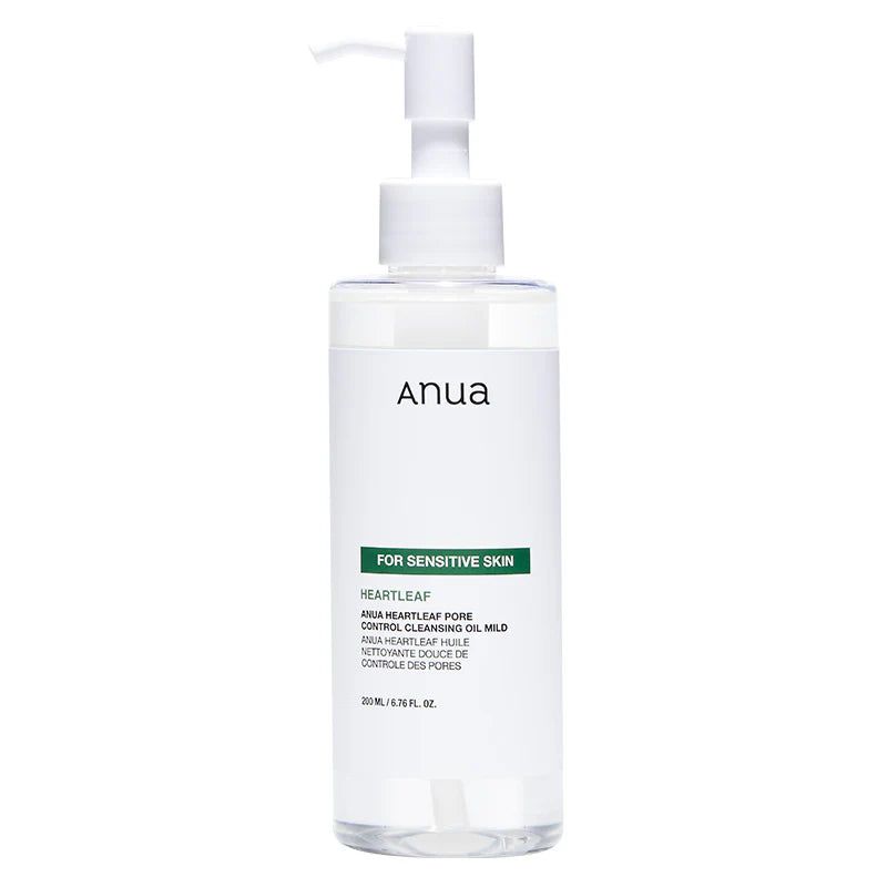 ANUA HEARTLEAF HUILE NETTOYANTE DOUCE 200ML –  | Parasativa Maroc