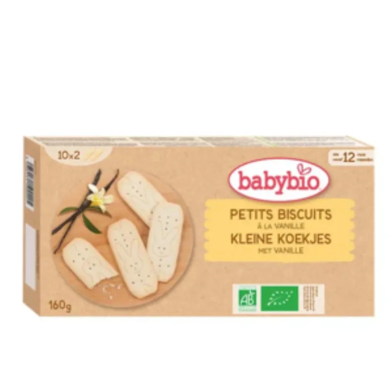 Babybio Petits Biscuits à la Vanille 160G –  | Parasativa Maroc
