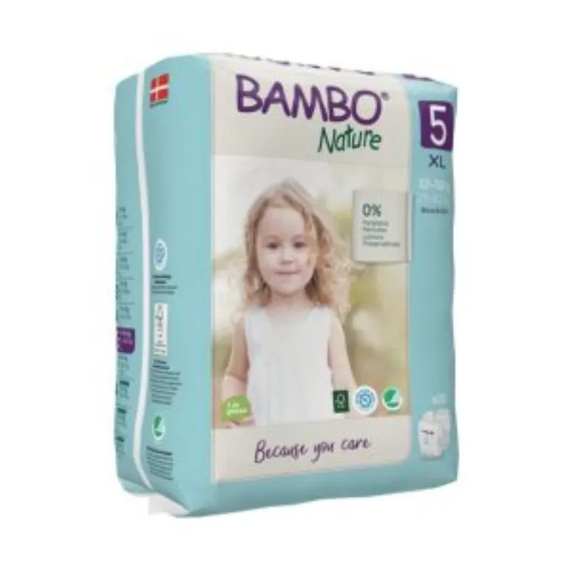 Bambo Nature 5, couches XL 12-18kg/44un –  | Parasativa Maroc