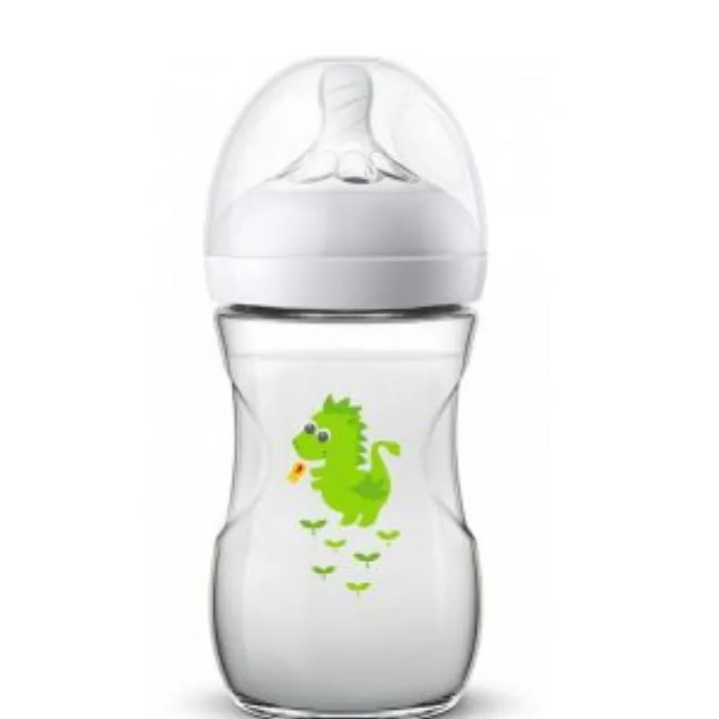 AVENT NATURAL BIBERON DEBIT LENT DES 1 MOIS Dragon 260ML –  | Parasativa Maroc