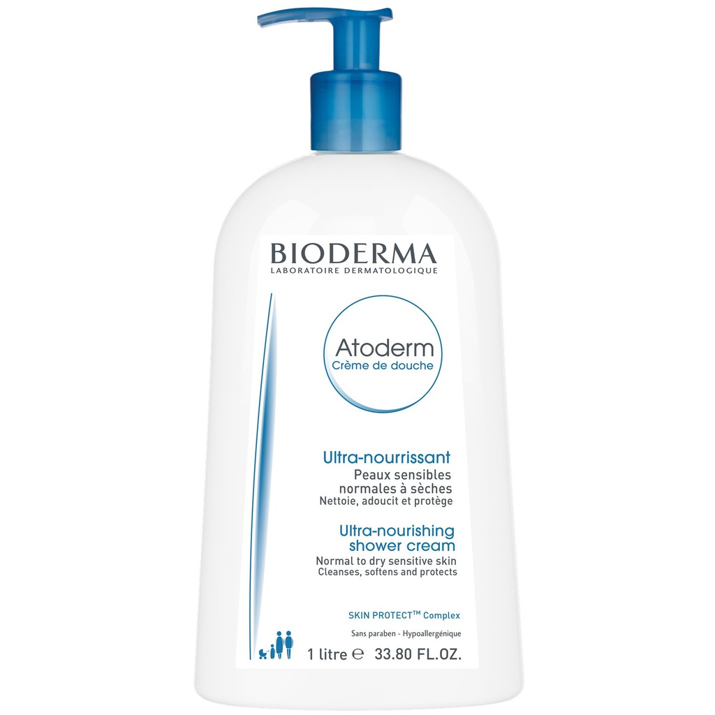 BIODERMA ATODERM CRÈME DE DOUCHE 1L –  | Parasativa Maroc