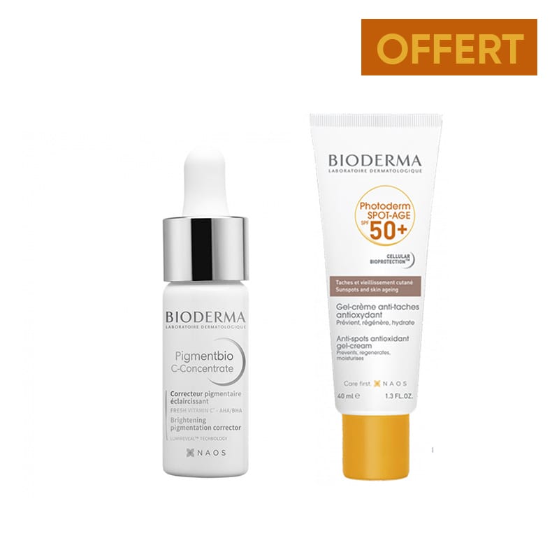 BIODERMA OFFER [PIGMENTBIO C-CONCENTRATE] + [PHOTODERM SPOT-AGE SPF50+] –  | Parasativa Maroc