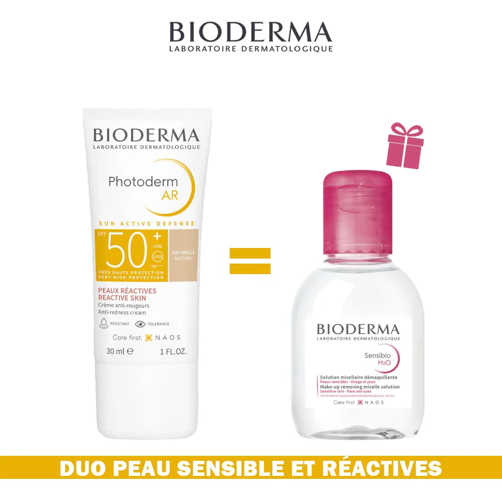 BIODERMA PHOTODERM AR CRÈME ANTI-ROUGEURS SPF50+ 30mL –  | Parasativa Maroc