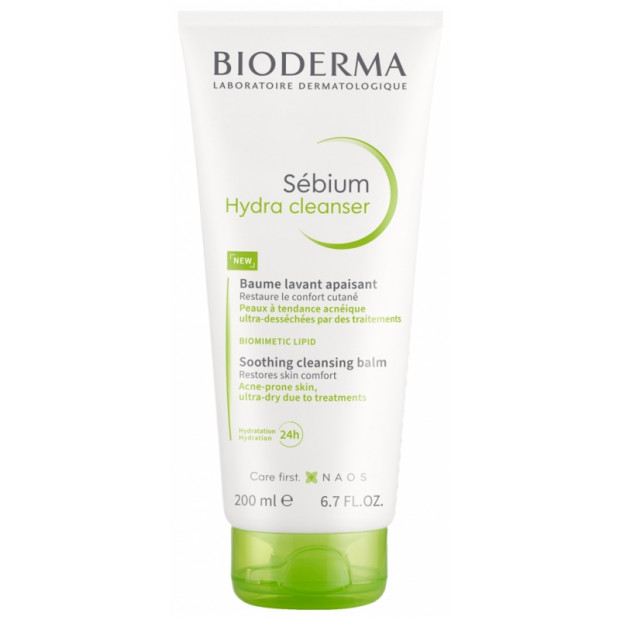 BIODERMA SEBIUM HYDRA CLEANSER BAUME LAVANT 200ML –  | Parasativa Maroc