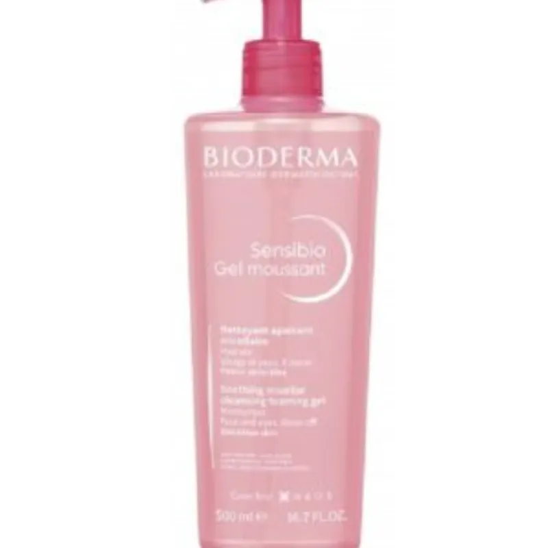 Bioderma – Sensibio Gel Moussant Nettoyant Douceur – 500 ml –  | Parasativa Maroc