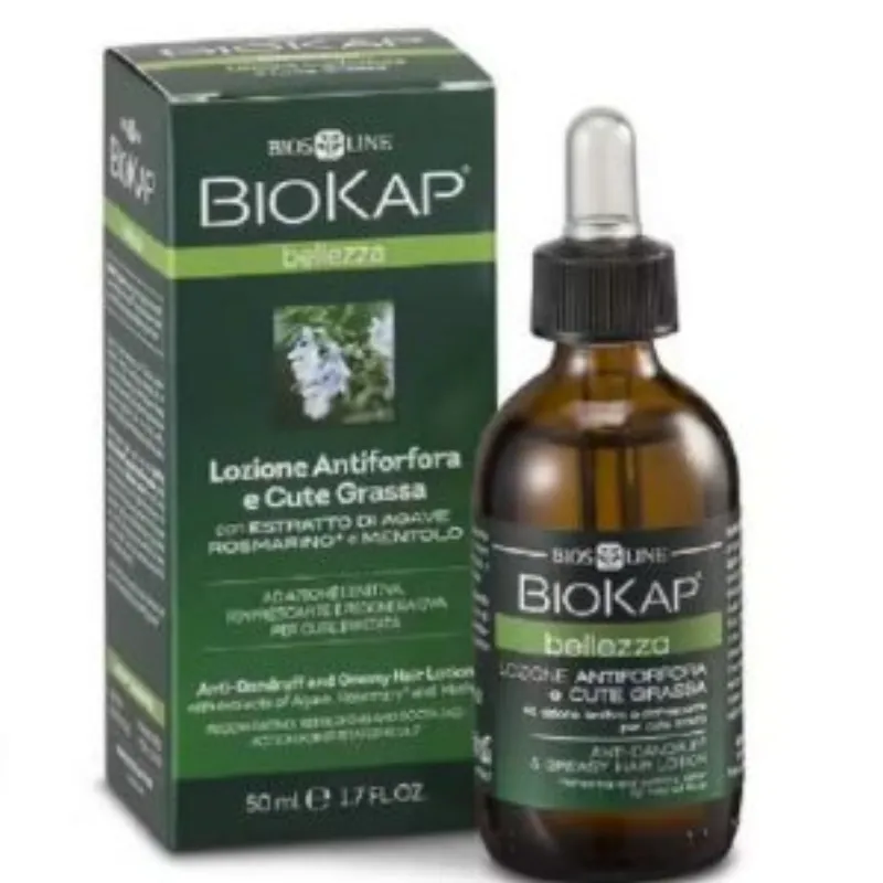 BIOKAP LOTION ANTIPELLICULAIRE ET CHEVEUX GRAS LOTION SANS RINÇAGE 50ML –  | Parasativa Maroc