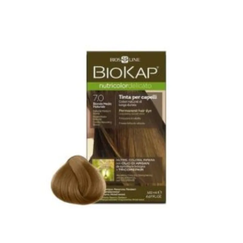 Biokap Nutricolor Delicato Rapid Teinture pour Cheveux 7.0 Blond Moyen –  | Parasativa Maroc