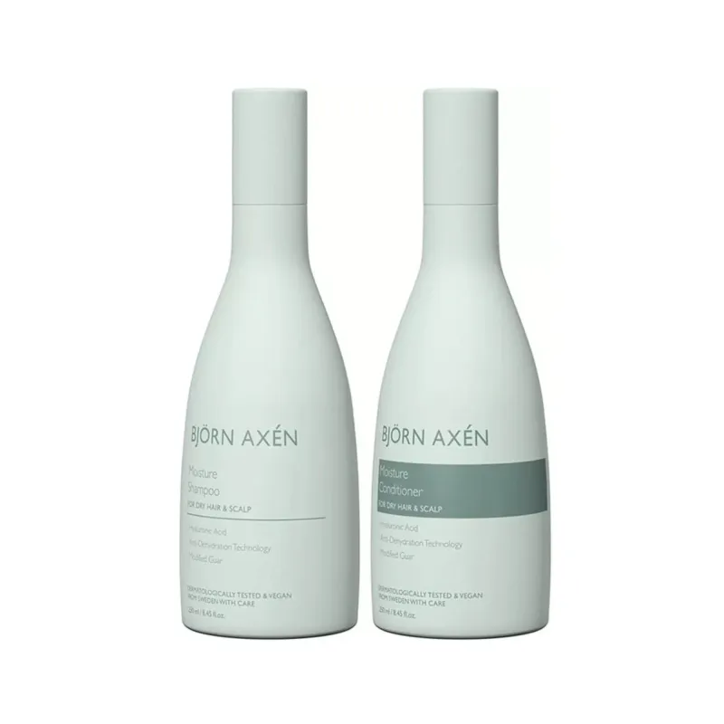 BJORN AXEN PACK MOISTURE SHAMPOOING + CONDITIONER 250ML
